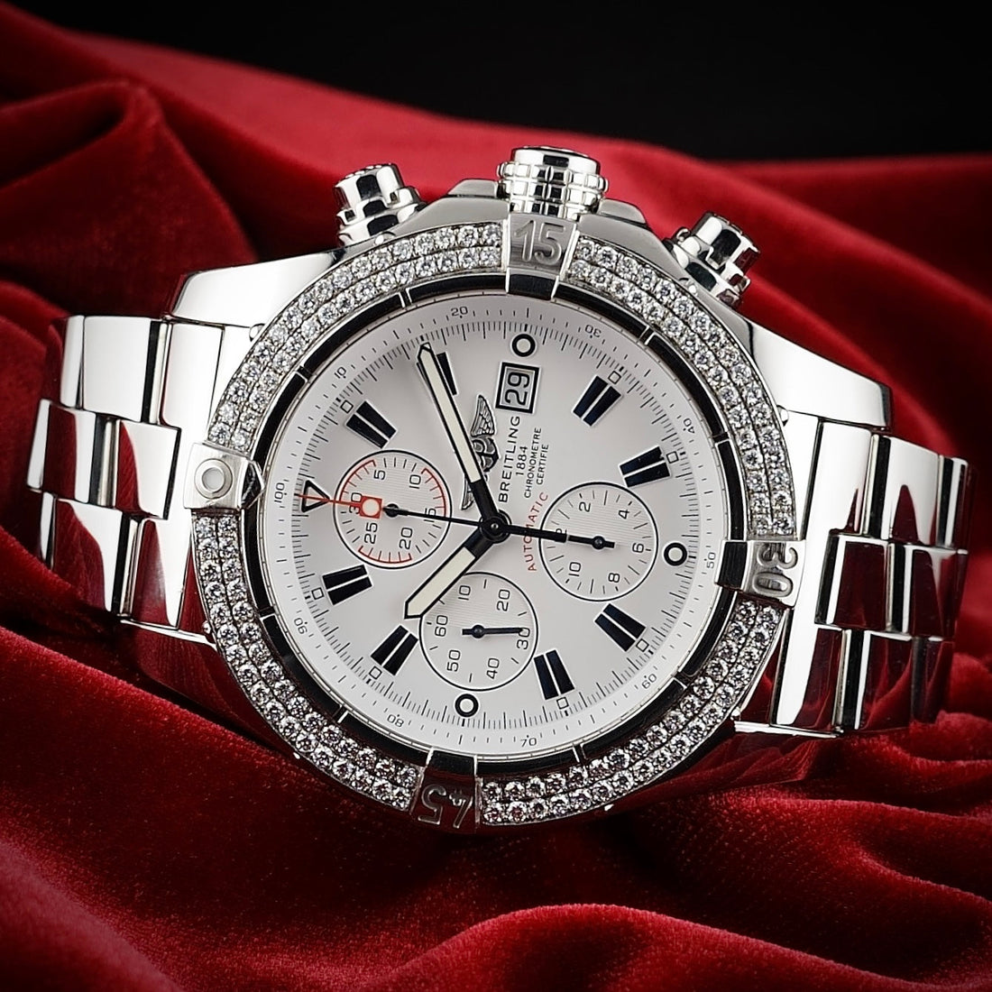Breitling Super Avenger A13370 Diamond Bezel Review