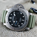 Panerai Luminor Submersible PAM01305 47mm Titanium Automatic FULL SET + 3 Straps