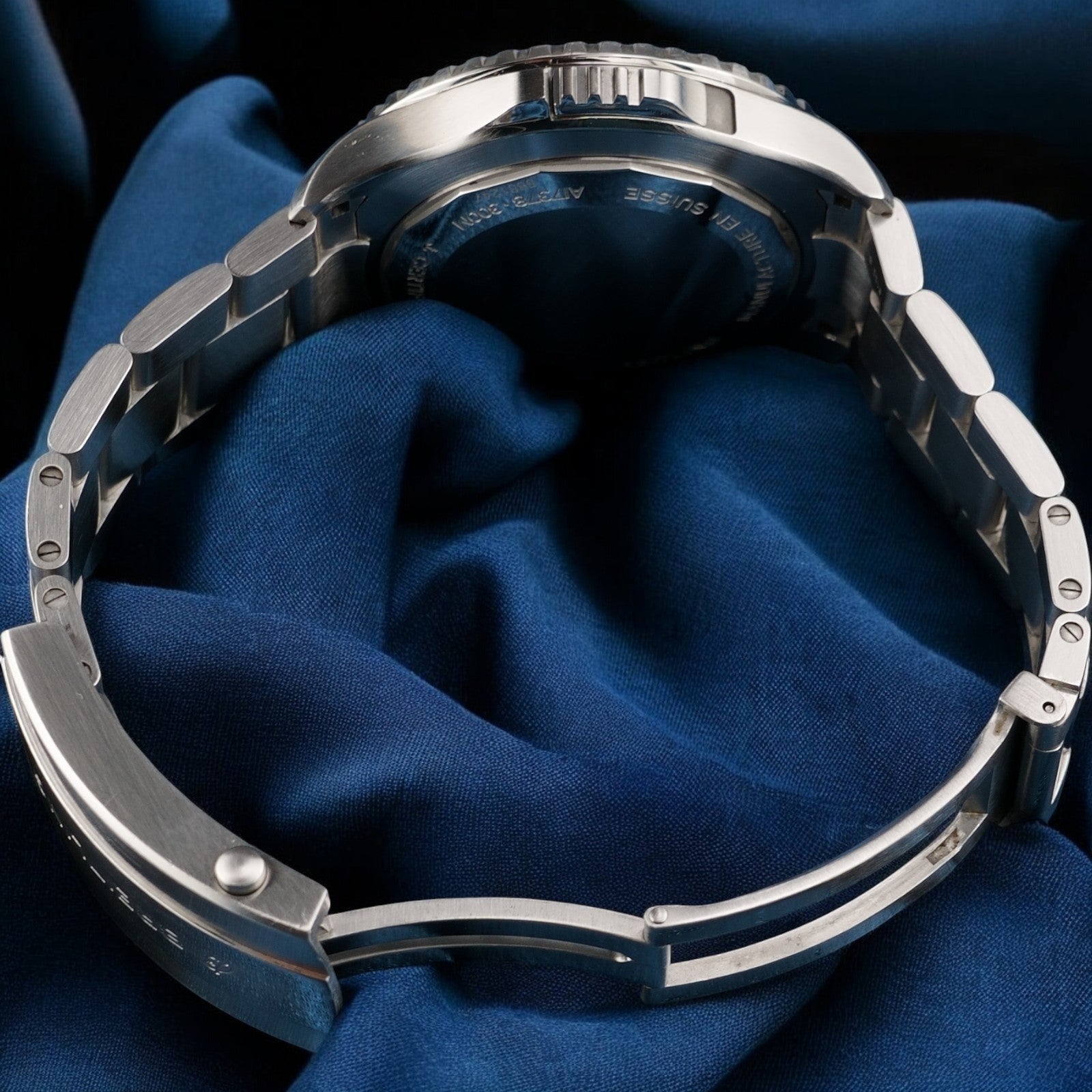 Breitling SuperOcean A17378 Blue Dial 46mm, Steel Bracelet, Warranty - Full Set