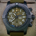 Breitling Avenger Chronograph 45 Night Mission V13317 Green Titanium - FULL SET