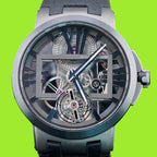Ulysse Nardin Executive Skeleton Tourbillon 1713-139 Titanium 45MM - FULL SET