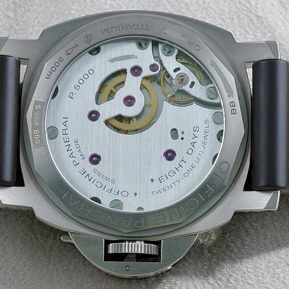 Panerai Luminor Marina PAM00564 Brown Dial 8 Days Full Set Box Papers Two Straps