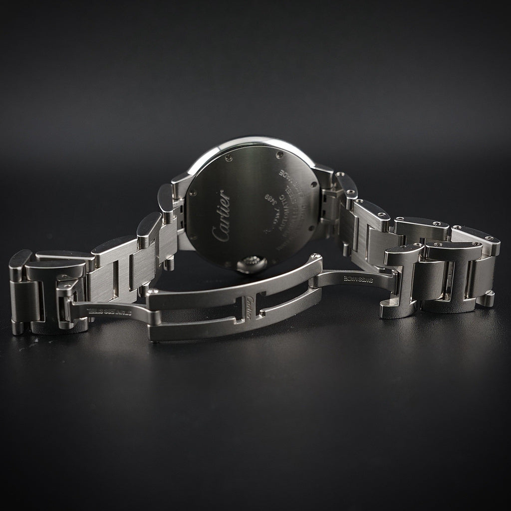 Cartier Ballon Bleu 33mm Automatic Mechanical Movement FULL SET -4 Year Warranty