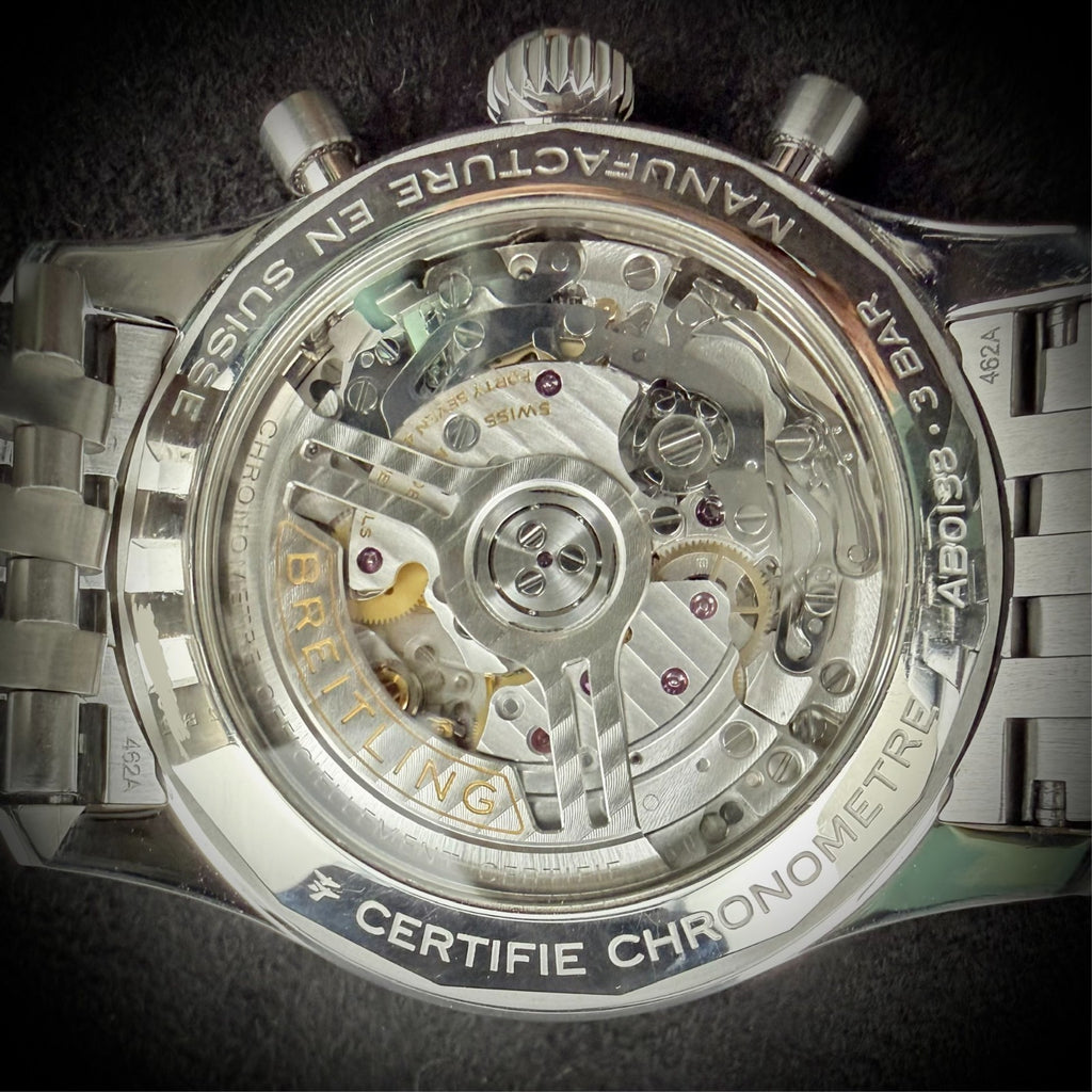 Breitling Navitimer B01 Chronograph 43mm AB0138 Silver Dial Steel Bracelet