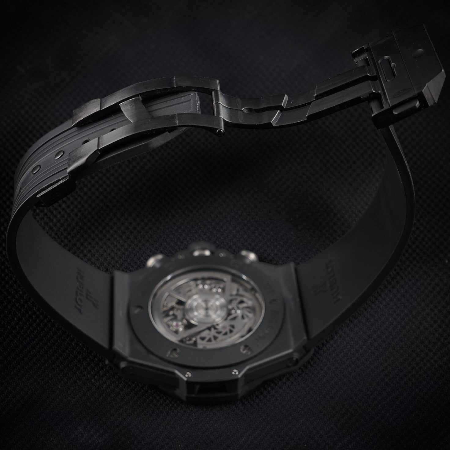 Hublot Big Bang Unico 411.CI.1170.RX Black Ceramic Titanium 45mm +4 Extra Straps