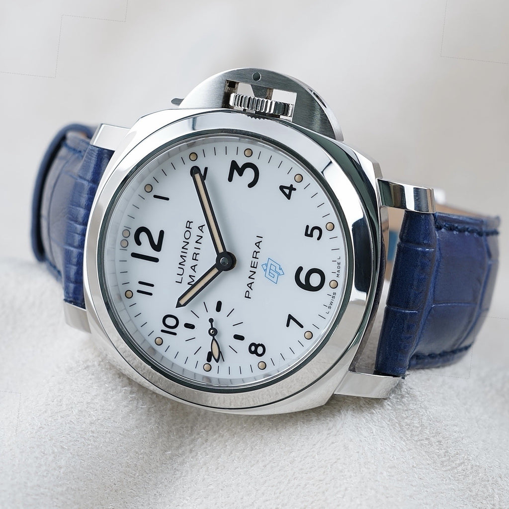 Panerai Luminor Marina 44mm - PAM00660 - White Dial - Full Set - Two Straps