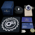 Breitling SuperOcean A17378 Blue Dial 46mm, Steel Bracelet, Warranty - Full Set