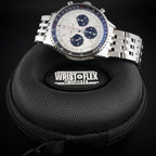 Breitling Navitimer AB0138 43mm Silver Dial -FULL SET- Bracelet & Strap WARRANTY