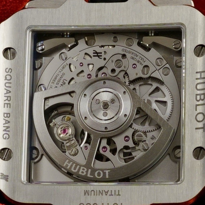 HUBLOT Square Bang Unico, 42m Titanium Ceramic 821.NM.0170.RX Full Collector Set