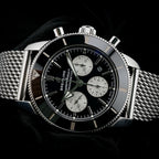 BREITLING SUPEROCEAN 44mm AB0162 - FULL SET & WARRANTY - Extra Strap & Buckle