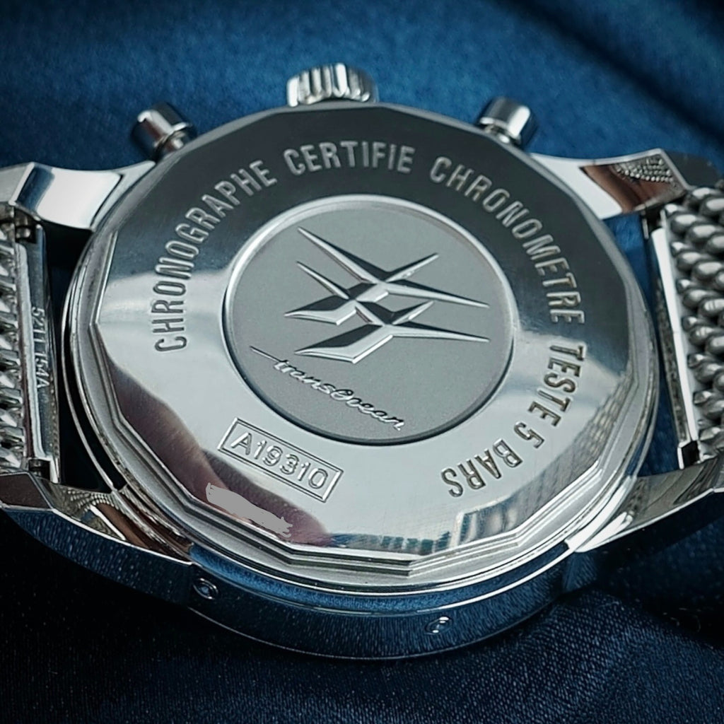 Breitling Transocean Chronograph 1461 - Moonphase A19310 43mm - Steel Bracelet