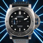 Panerai Luminor Submersible PAM01305 47mm Titanium Automatic FULL SET + 2 Straps