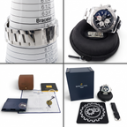 Breitling Super Avenger II 48mm A13371 Black Dial Chrono FULL SET - Extra Strap