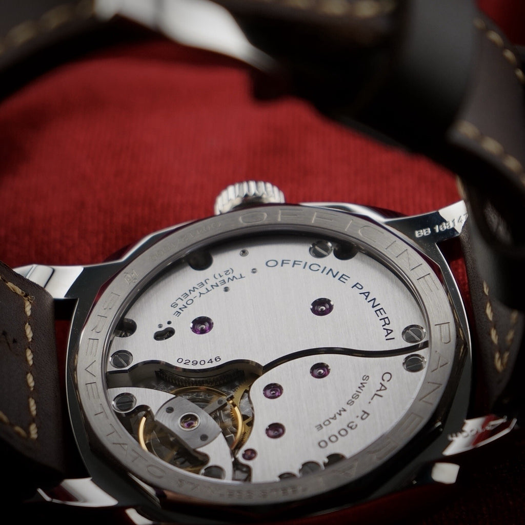 PANERAI 3 Days Marina Militaire Acciaio -47mm PAM00587 Rare Limited Edt Full Set