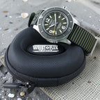 Breitling Superocean A17367 Automatic 44mm Outerknown Green Dial NATO Box & Docs