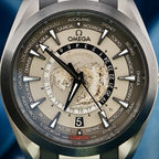 Omega Seamaster Aqua Terra Worldtimer TITANIUM 43mm 220.92.43.22.99.001 Full Set