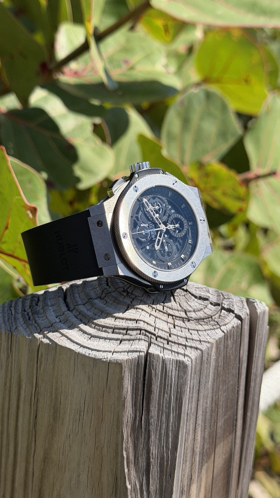 Hublot Big Bang Aero Bang 44mm TUNGSTEN Limited 310.KX.1140.RX Skeleton Chrono