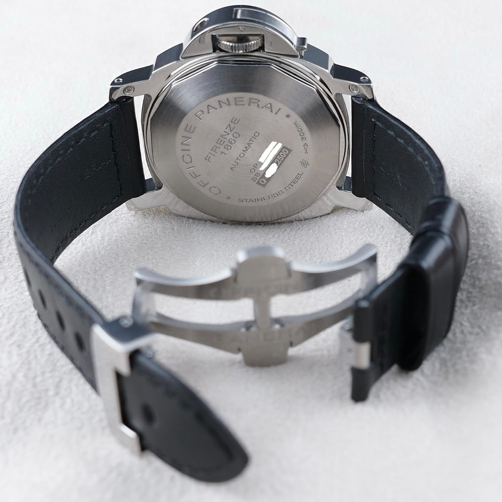 Panerai Luminor Marina PAM00104 Black Dial 44mm FULL SET Triple Box 3 OEM Straps