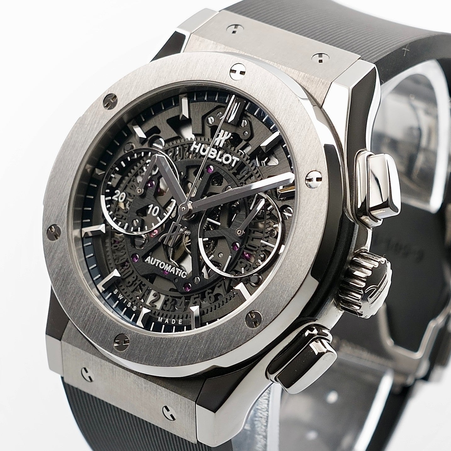 Hublot Classic Fusion Aerofusion Skeleton 525.NX.0170.LR -SET & Extra Strap