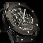 HUBLOT Classic Fusion Aero Chronograph Black Magic Ref.525.CM.0170.RX