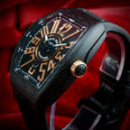 Franck Muller Vanguard V45 V SC DT CB NR 5N Carbon 18k Rose-Gold 45mm Full Set