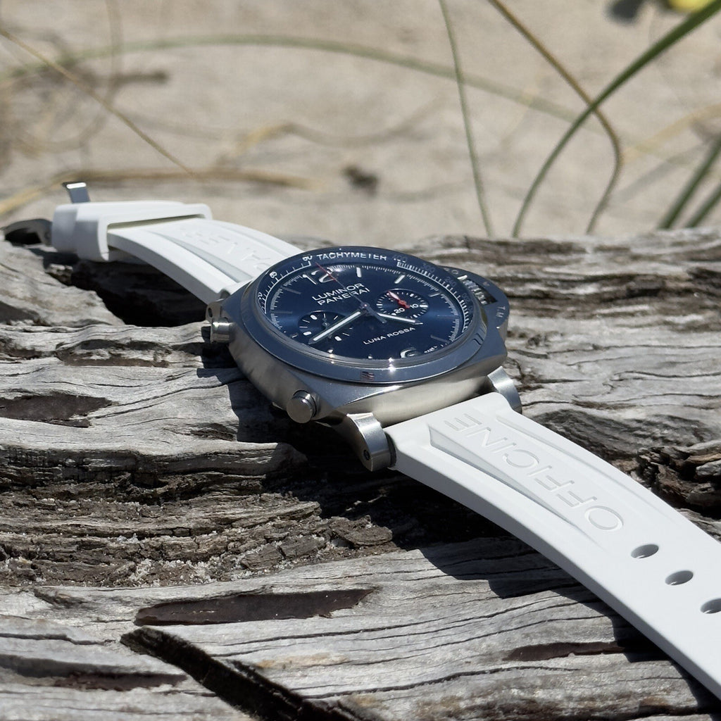 Panerai Luminor Luna Rossa Chrono Blue Dial Steel PAM01303 Full Set Limited Ed.