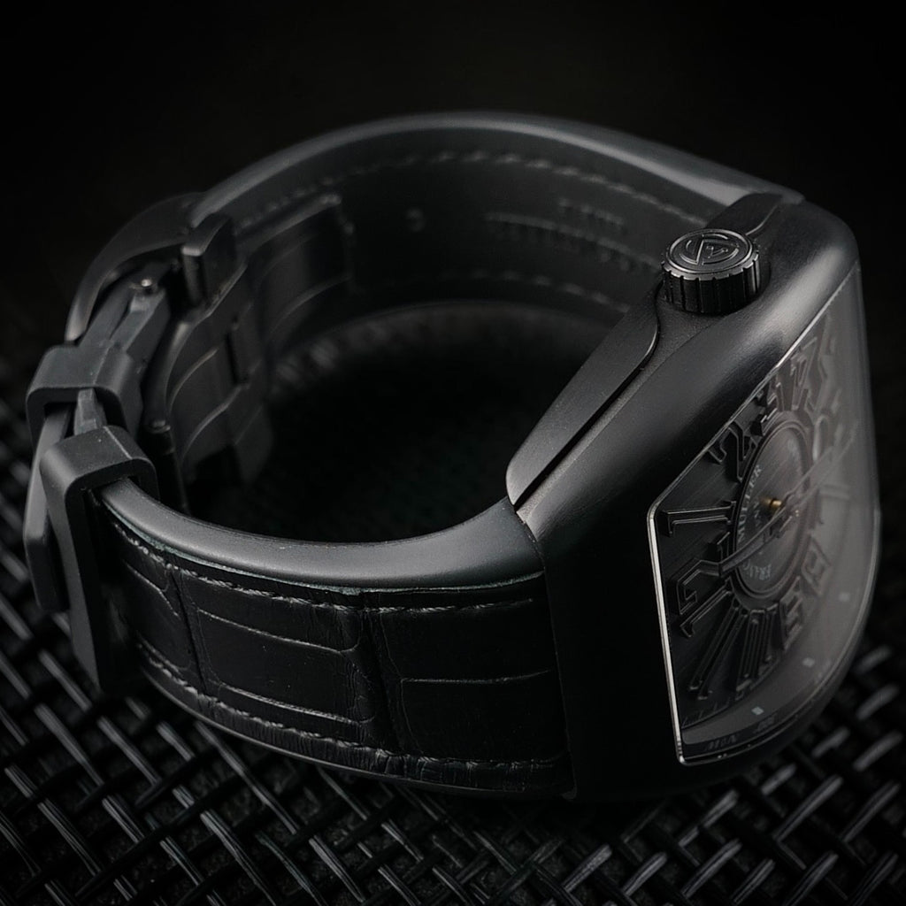 Franck Muller Vanguard V 45 SC DT TT NR BR NR  - FULL  BLACK OUT