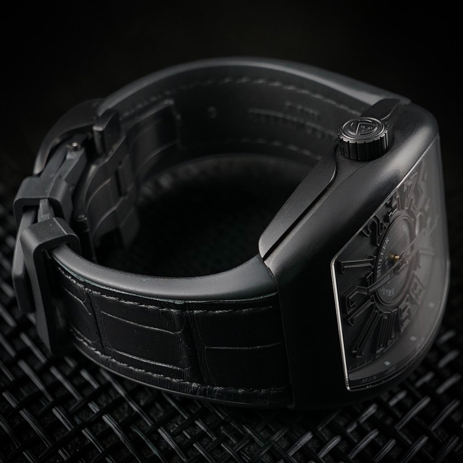 Franck Muller Vanguard V 45 SC DT TT NR BR NR  - FULL  BLACK OUT