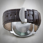 Panerai Luminor Men's Black Watch with Brown Leather Strap - PAM00164