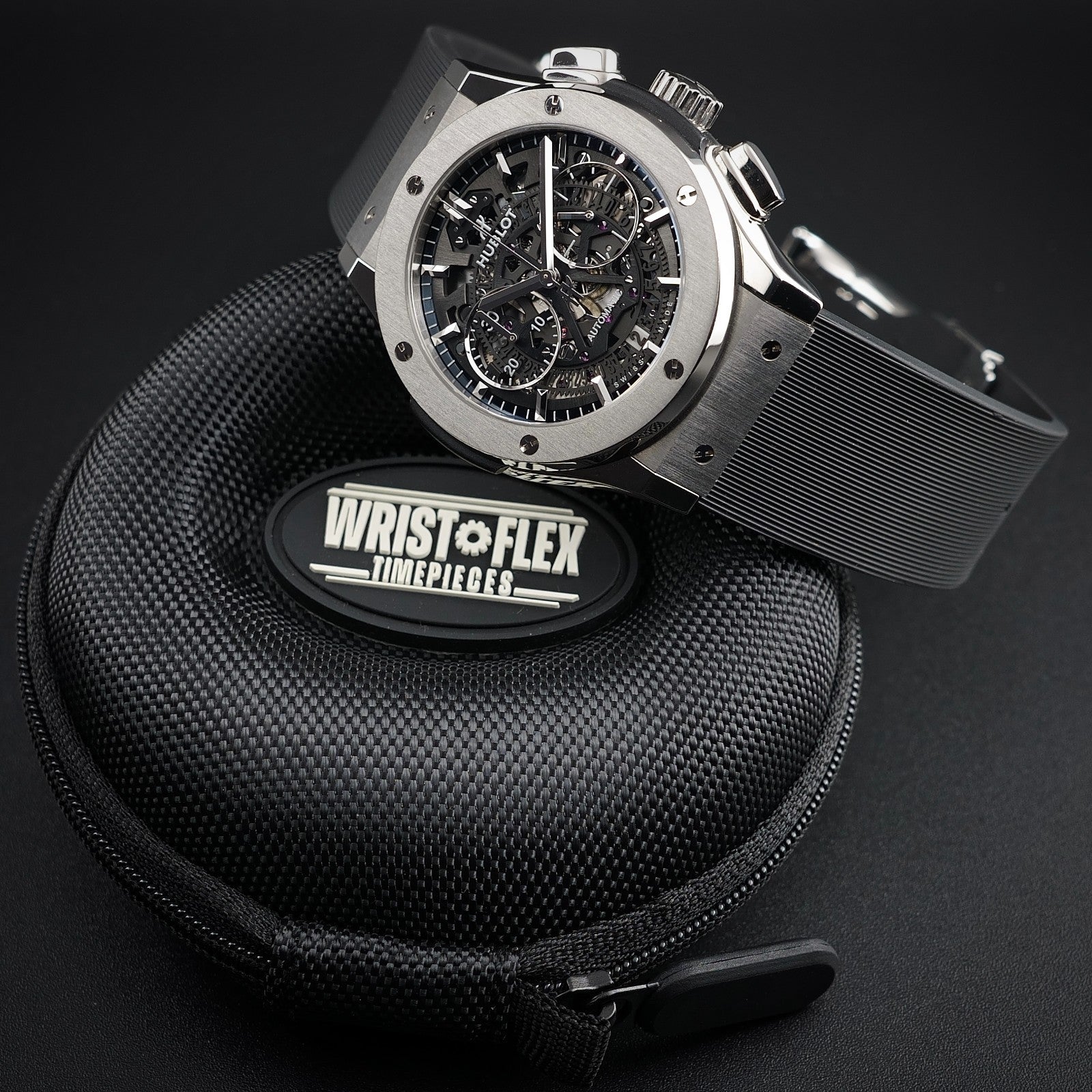 Hublot Classic Fusion Aerofusion Skeleton 525.NX.0170.LR -SET & Extra Strap
