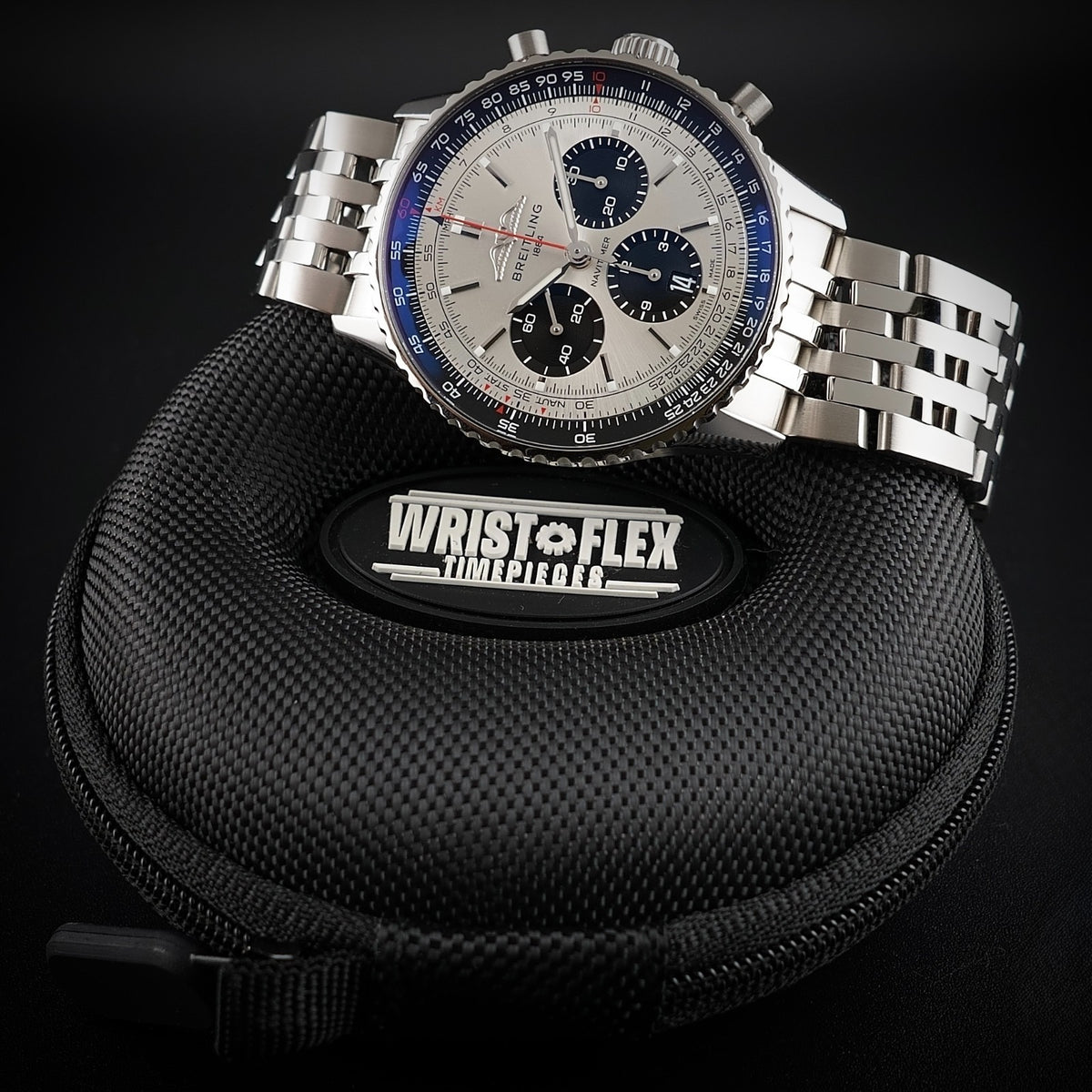Breitling Navitimer B01 Chronograph 43mm AB0138 Silver Dial Steel Bracelet