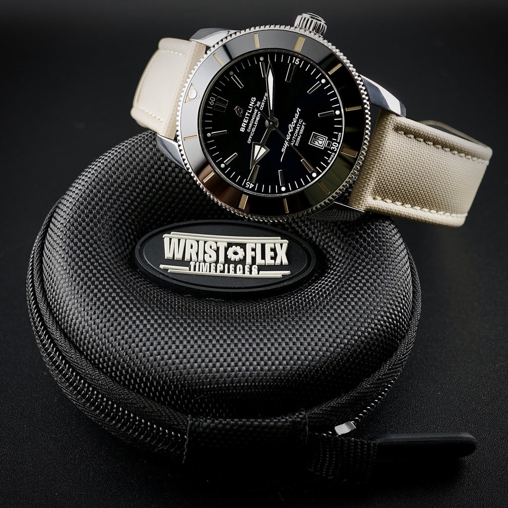 Breitling Superocean 46mm Heritage AB2020 -Steel Bracelet, 2nd Strap Box & Paper