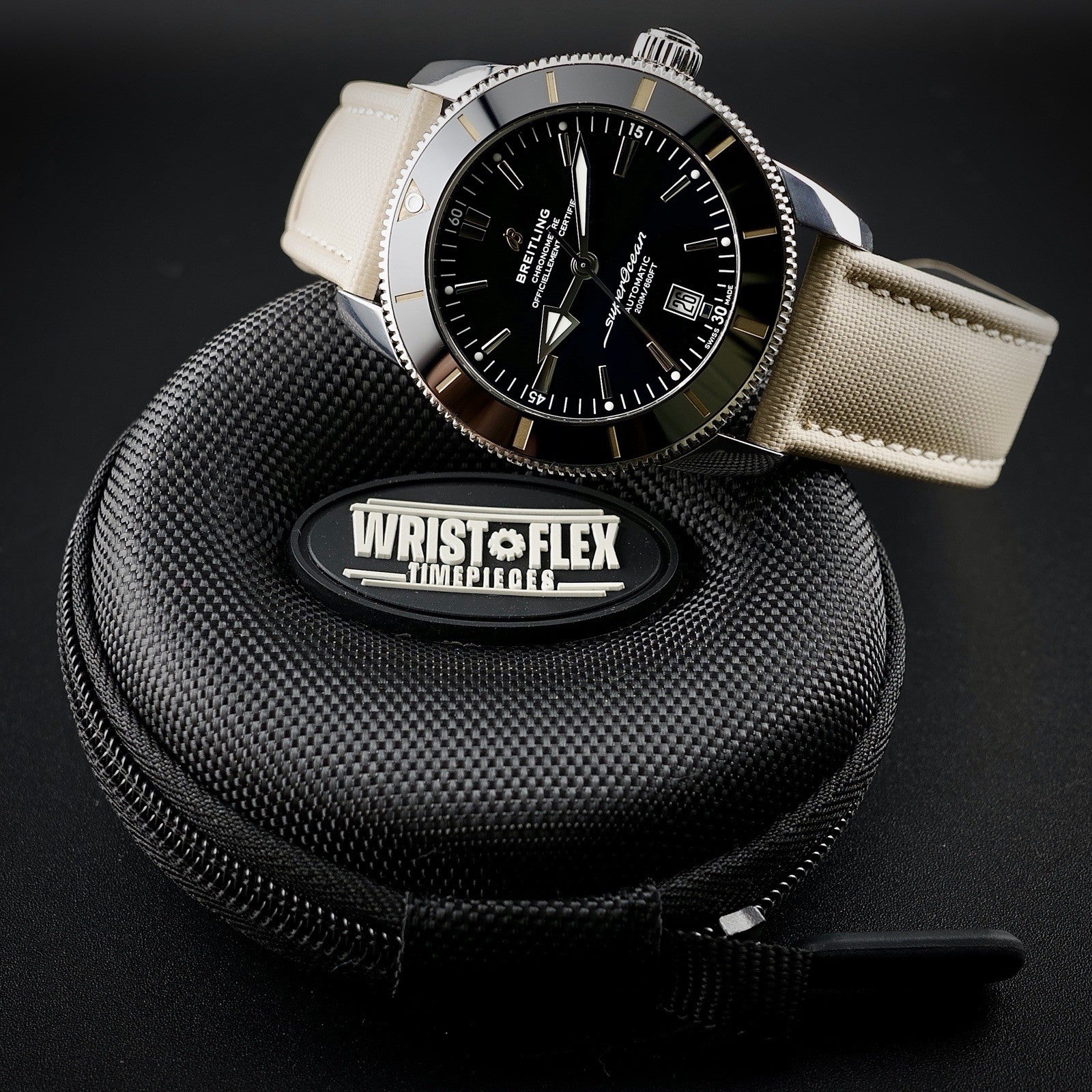 Breitling Superocean 46mm Heritage AB2020 -Steel Bracelet, 2nd Strap Box & Paper
