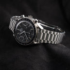 OMEGA Speedmaster Reduced Auto 39mm Black Dial 3510.50.00 Box & Cards Moon Watch