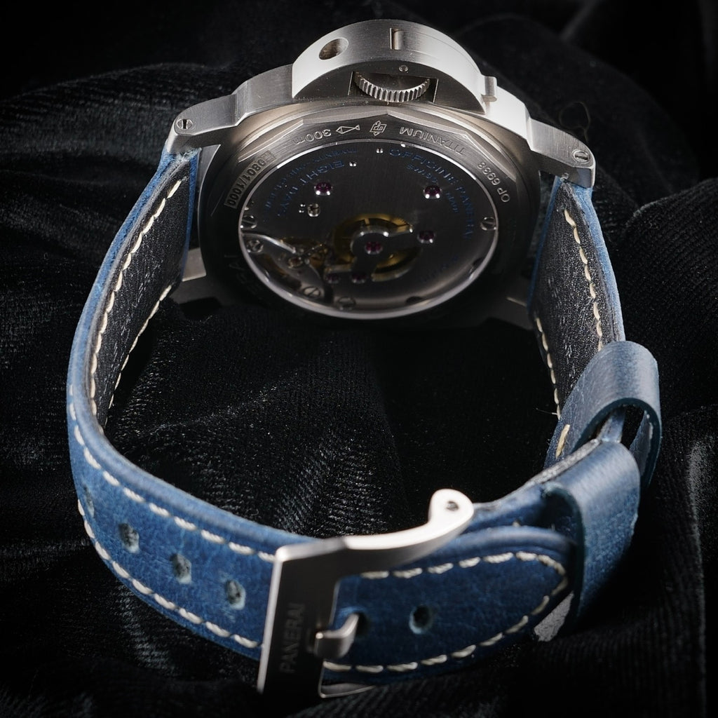 Panerai Luminor 8 Days Titanium 44mm PAM00562 Brown Dial Box Papers 3 OEM Straps