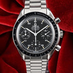 OMEGA Speedmaster Reduced Auto 39mm Black Dial 3510.50.00 Box & Cards Moon Watch