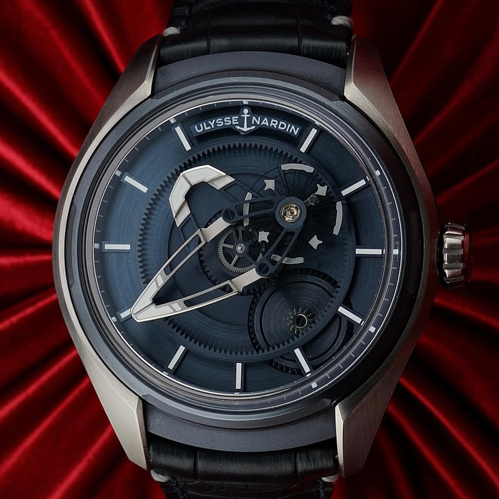 Ulysse Nardin Freak X 43mm -Blue Dial - Titanium 2303-270/03 - Full Complete Set