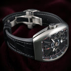Franck Muller Vanguard V45 Titanium Black Dial Automatic Mens Watch Box Papers