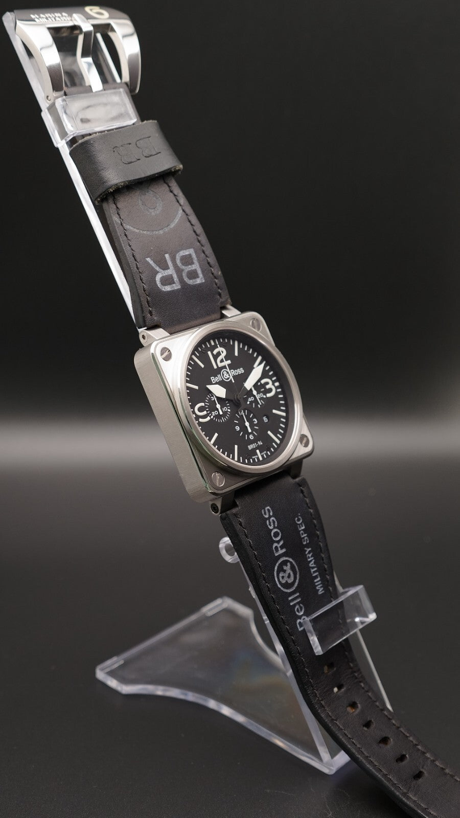 Bell＆Ross Aviation BR01-94 Chronograph Date Dial Automatic Men's- Fully Serviced