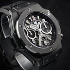 Hublot Big Bang Unico 411.CI.1170.RX Black Ceramic Titanium 45mm +4 Extra Straps