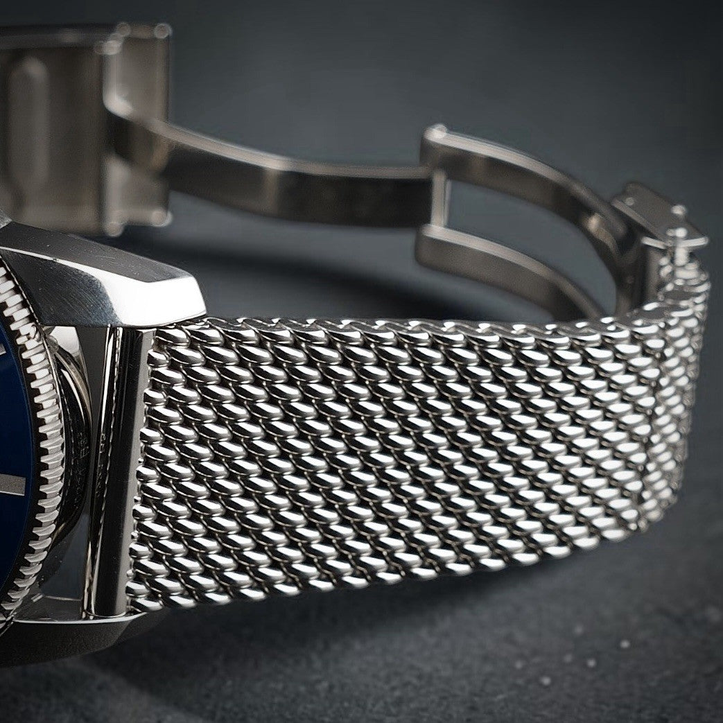 Breitling Superocean AB2020 BLUE 46mm Steel Bracelet, WARRANTY & Box & Docs