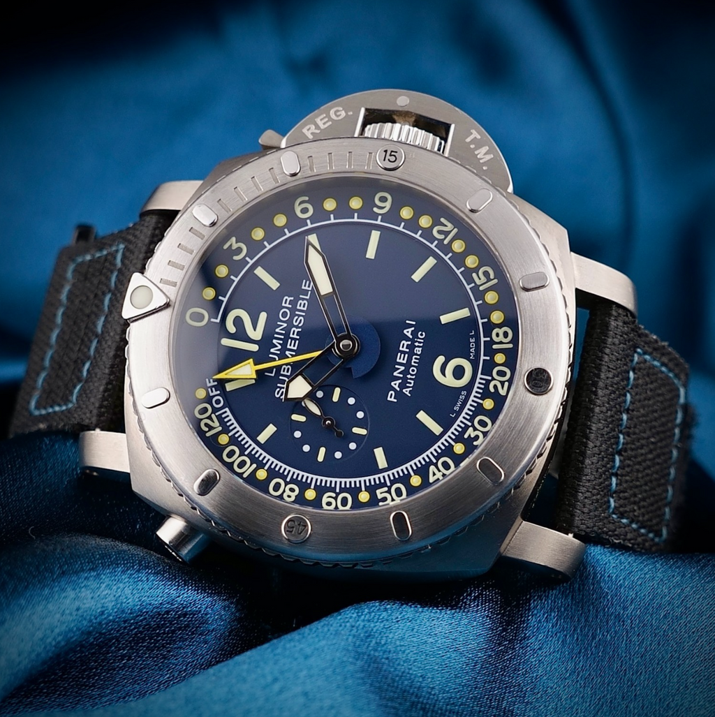Panerai PAM00307 Luminor 1950 Pangaea Depth Gauge 47mm Mike Horn Full Set Ltd500
