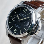 Panerai Luminor Marina 40mm - PAM00048 - Three OEM Straps, Date, Seconds & More