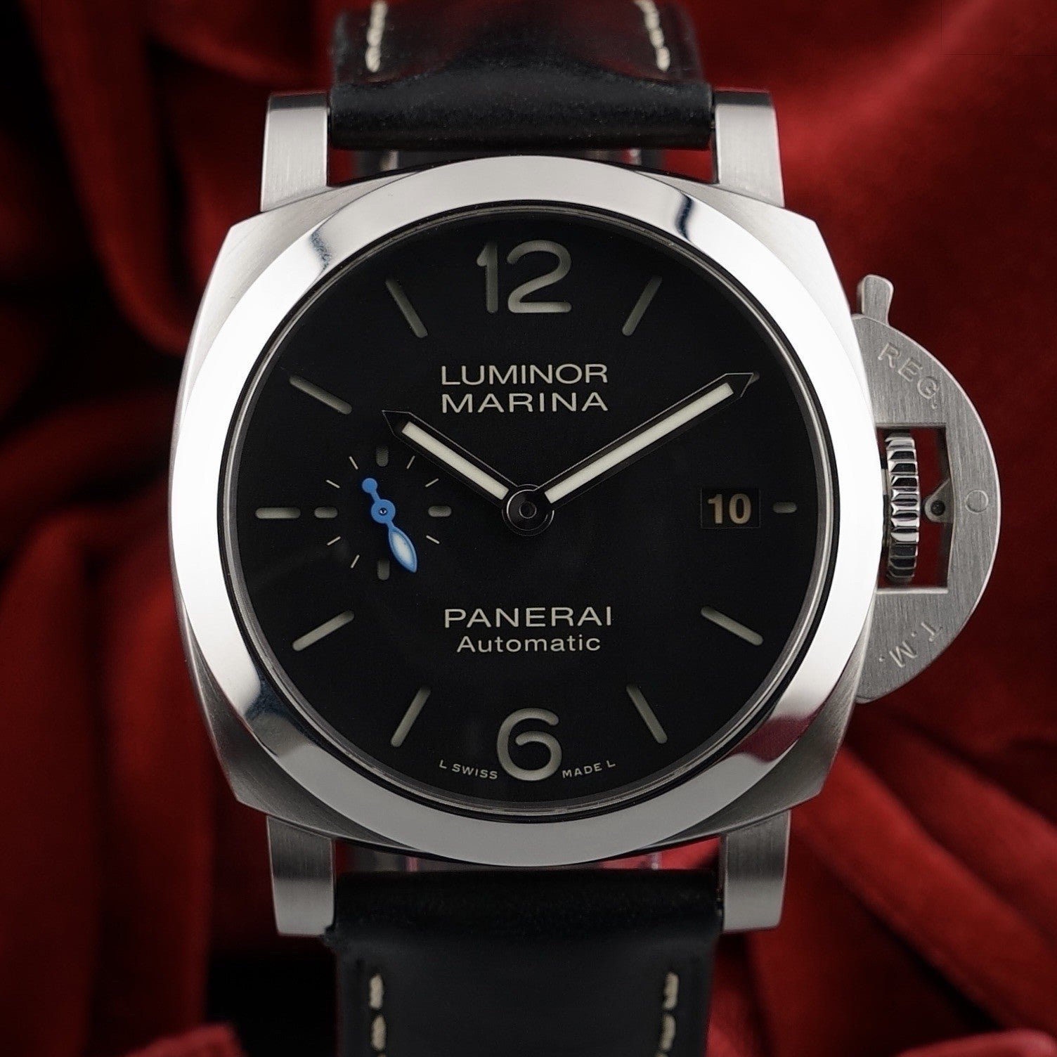 Panerai Luminor Marina Quaranta PAM01272 40mm, Full Set, 2 Straps, 3yr Warranty