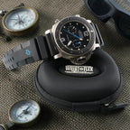Panerai Luminor Submersible Flyback PAM00615 47mm Titanium Black Dial, 2 Straps
