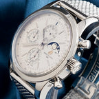 Breitling Transocean Chronograph 1461 - Moonphase A19310 43mm - Steel Bracelet
