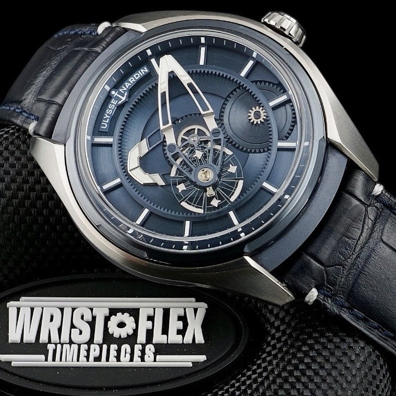 Ulysse Nardin Freak X 43mm -Blue Dial - Titanium 2303-270/03 - Full Complete Set