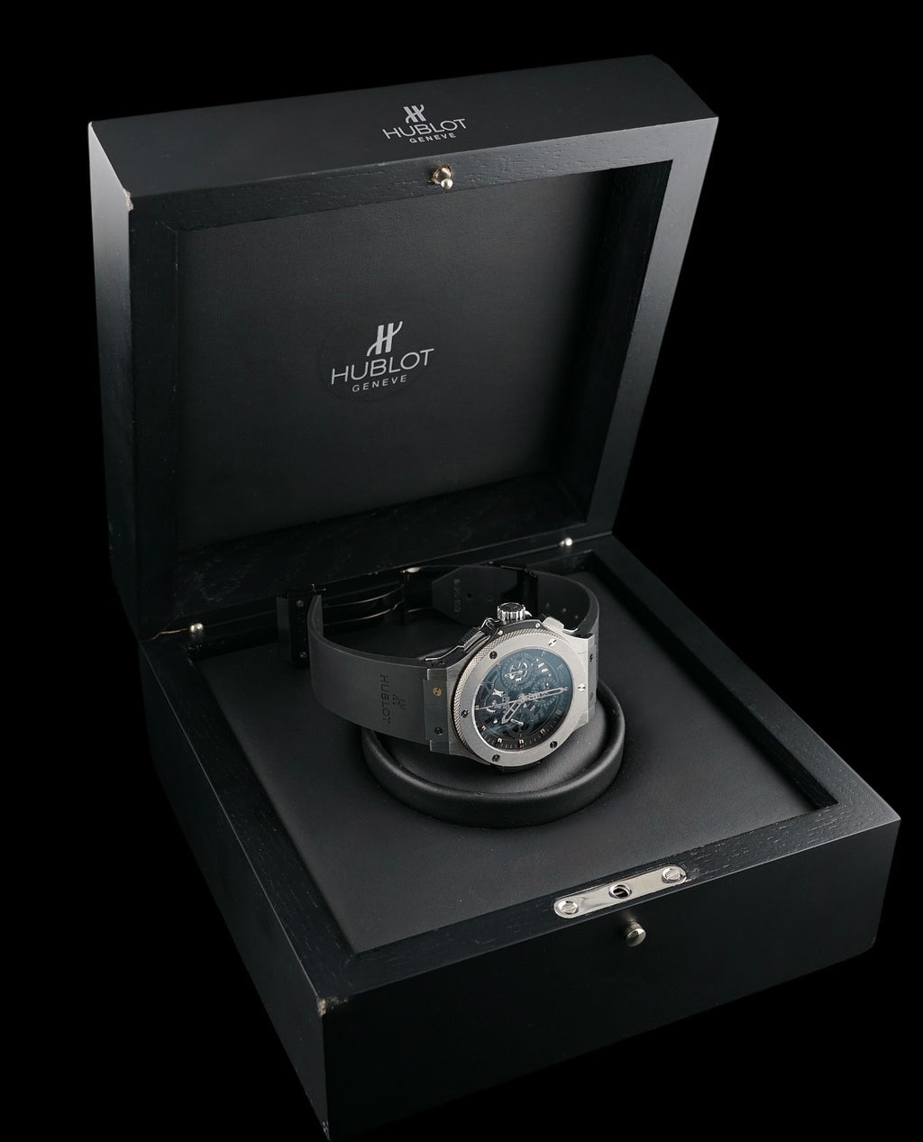Hublot Big Bang Aero Bang 44mm TUNGSTEN Limited 310.KX.1140.RX Skeleton Chrono