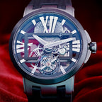 Ulysse Nardin Executive Skeleton Tourbillon 1713-139 Titanium 45MM - FULL SET
