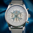 Breitling Transocean Unitime AB0510 –World Time Chrono AB0510,  Bracelet & Strap